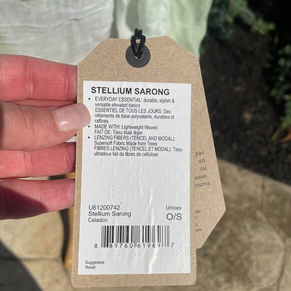 prAna STELLIUM SARONG Women's Cover Up Beach Wear NEW - Picture 8 of 8